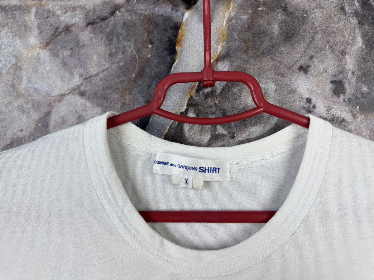 Comme des Garcons SHIRT T-Shirt Comme des Garsons Shirt White Size X (fits like M) Size US M / EU 48-50 / 2 - 6 Thumbnail