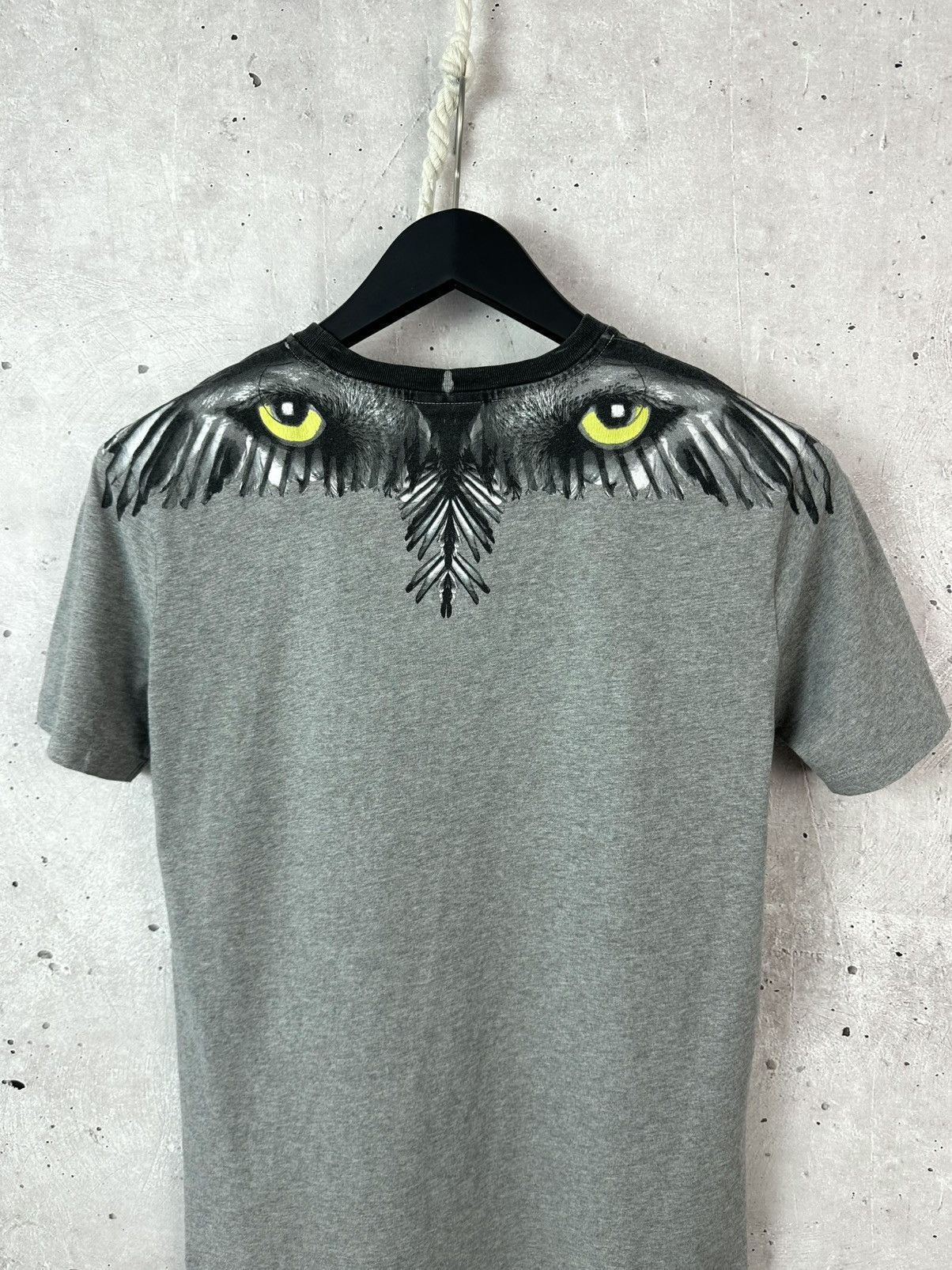 Marcelo Burlon Marcelo Burlon Printed Grey Cotton Kids Short Sleeve T-shirt Size US S / EU 44-46 / 1 - 9 Thumbnail