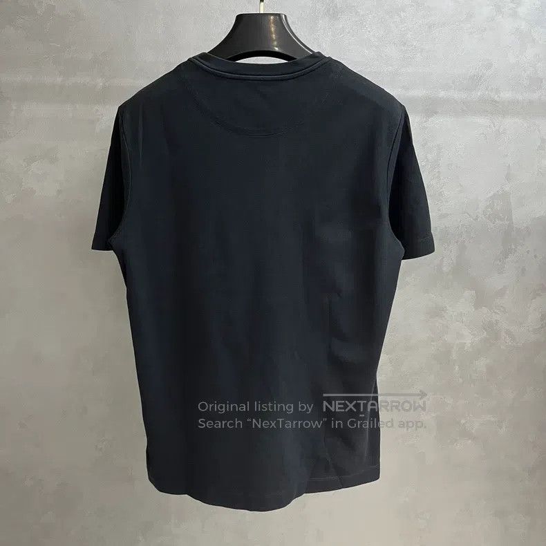 Louis Vuitton Louis Vuitton Black Solid Pocket Embroidered Logo Crew Nec Size US L / EU 52-54 / 3 - 5 Thumbnail