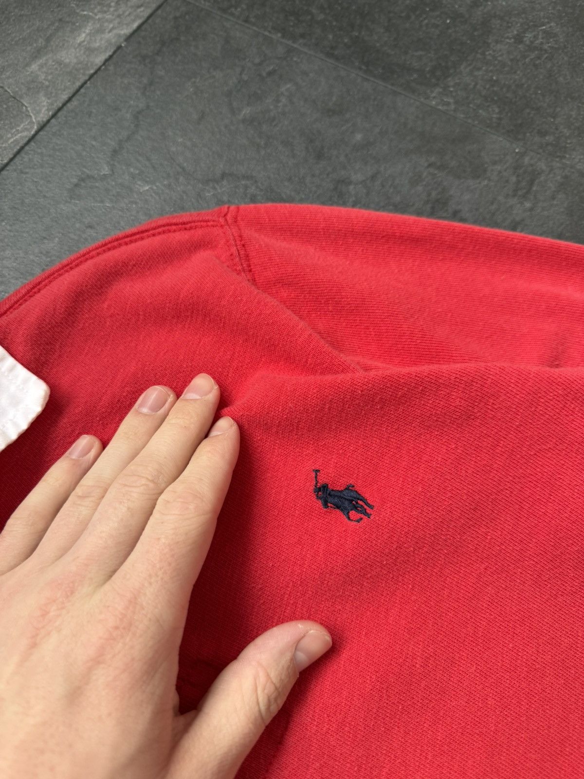 Polo Ralph Lauren × Streetwear × Vintage Vintage polo Ralph Lauren rugby long sleeve Size US S / EU 44-46 / 1 - 3 Thumbnail