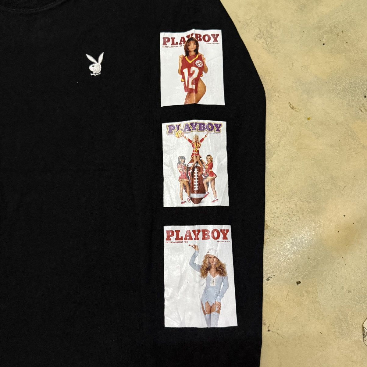 Playboy Playboy Big Logo Long Sleeves T Shirt Size US L / EU 52-54 / 3 - 2 Thumbnail