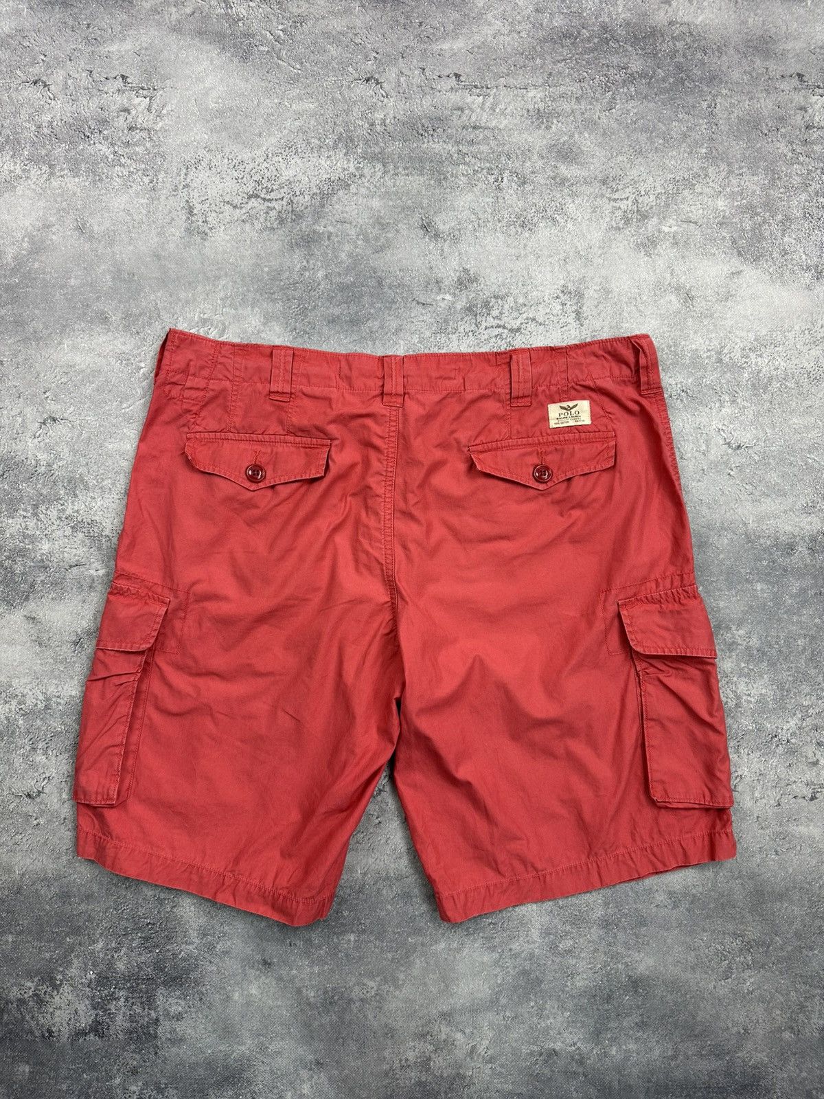 Polo Ralph Lauren Vintage Ralph Lauren Cargo Shorts Classic Fit Eagle Logo Y2K Size US 38 / EU 54 - 3 Thumbnail