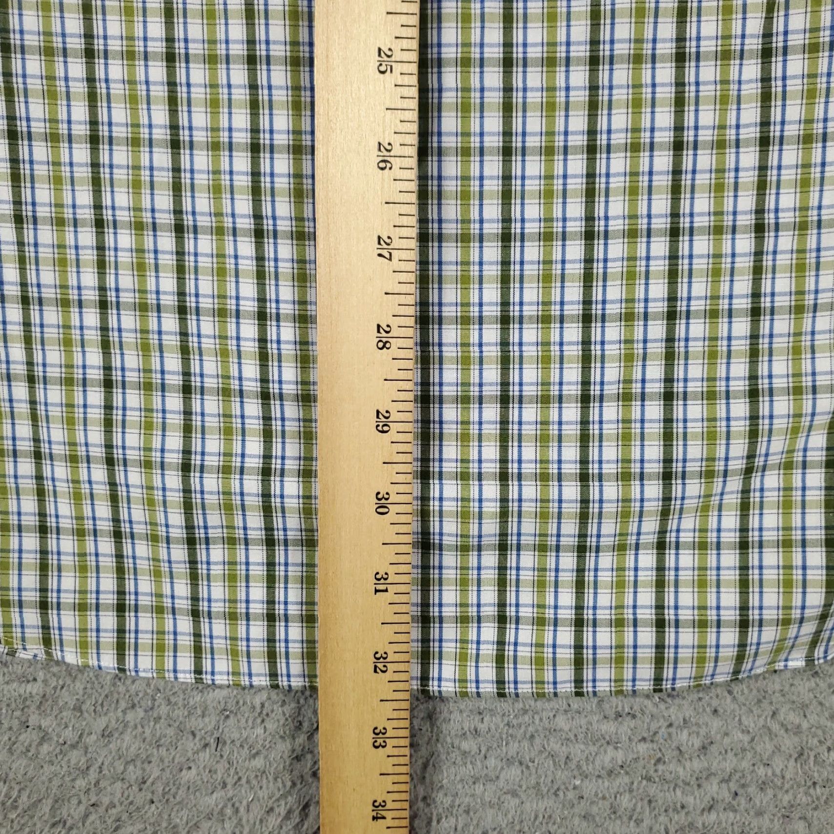 Brooks Brothers Brooks Brothers Button-Up Shirt Mens Large Green Plaid Long Sleeve Casual Size US L / EU 52-54 / 3 - 4 Thumbnail