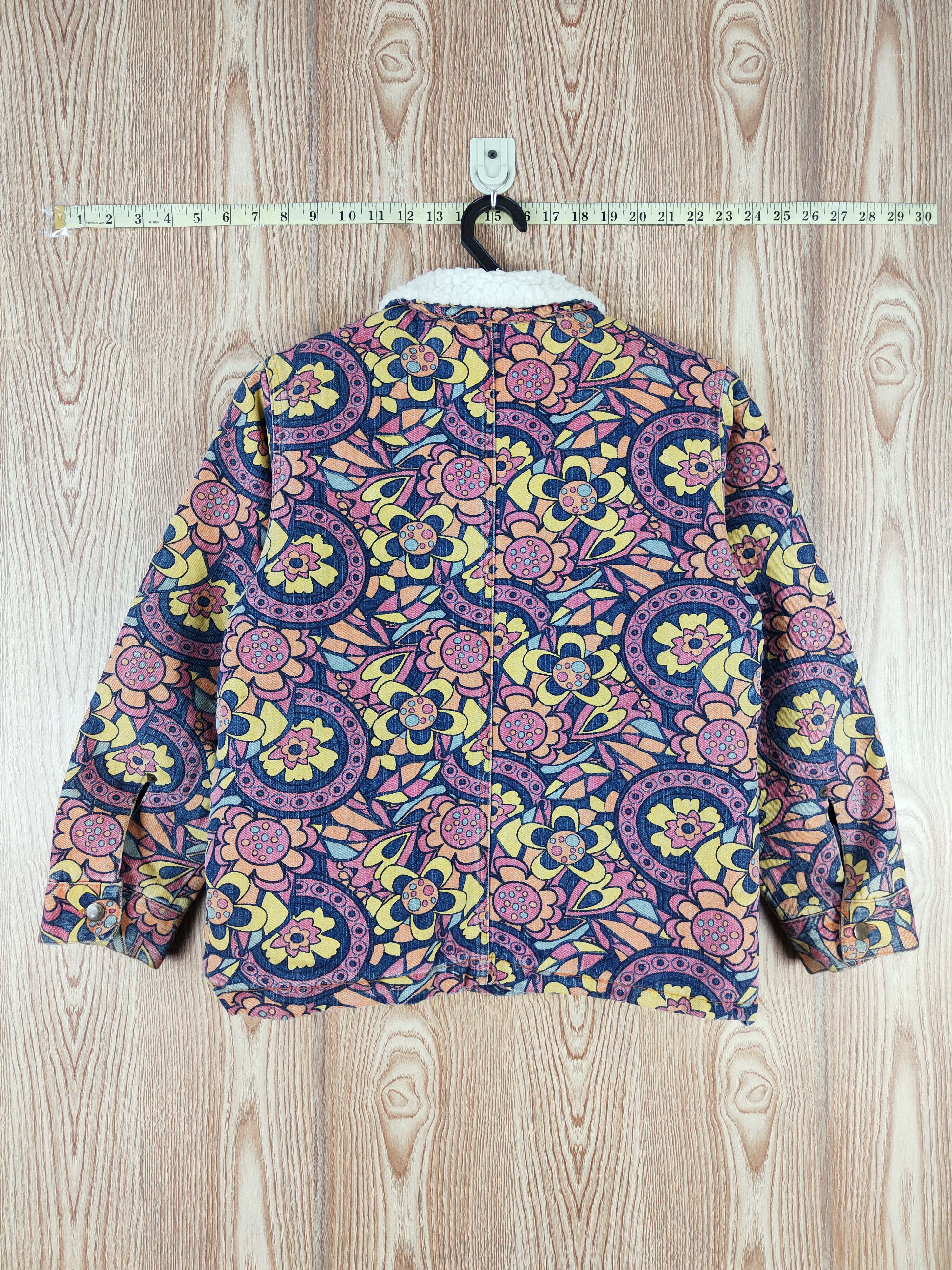 Japanese Brand Pop on Pop Family murakami style Flower Jackets #W367 Size S / US 4 / IT 40 - 7 Thumbnail