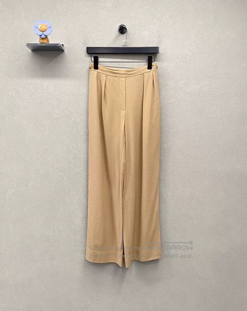 Hermes Hermes Caramel Trousers, Draped Shape, 98% Wool + 1% Spand Size 42" / US 20 - 1 Thumbnail