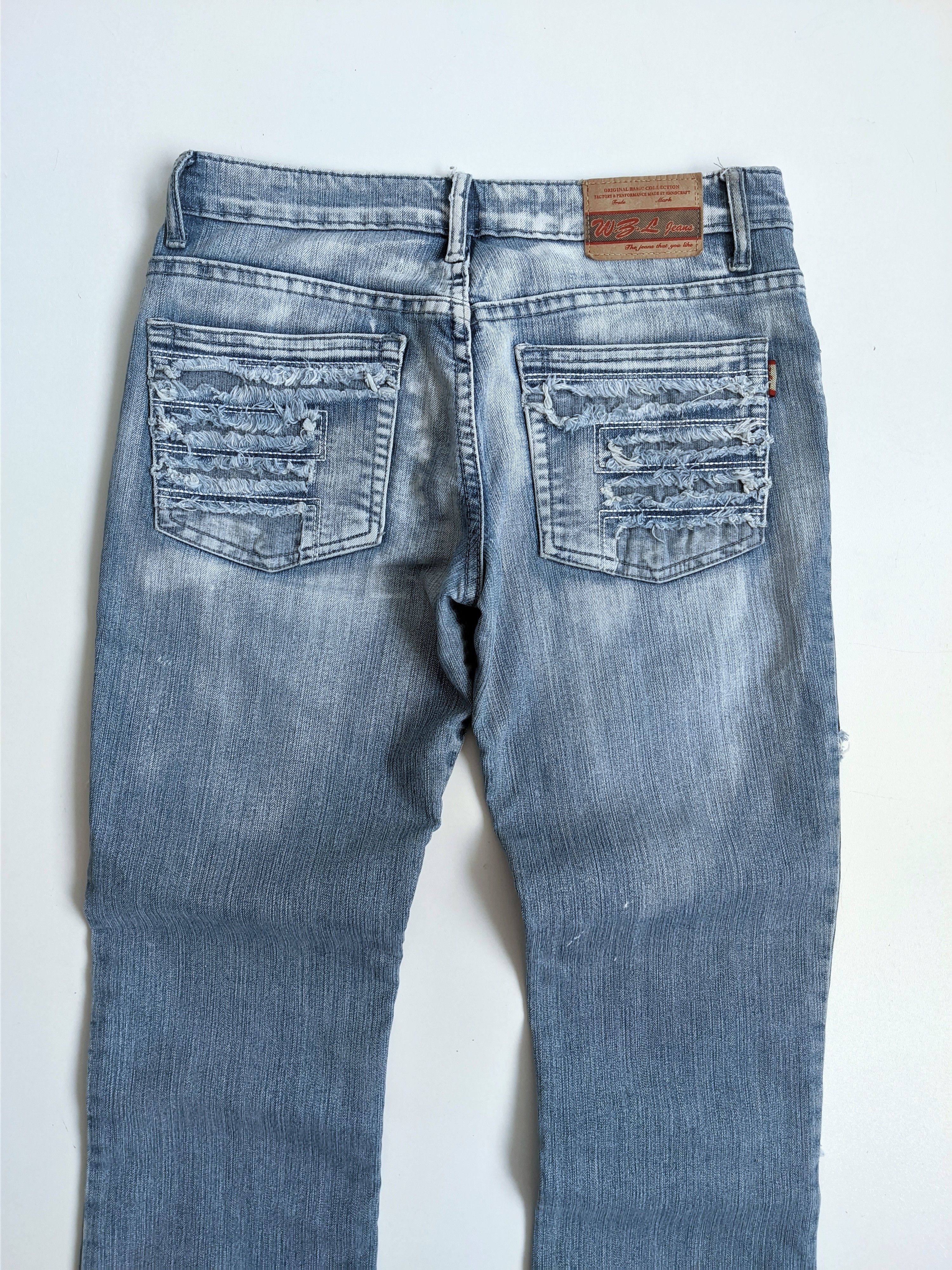 Vintage Vintage jeans distressed y2k avant garde denim Size 28" / US 6 / IT 42 - 8 Thumbnail