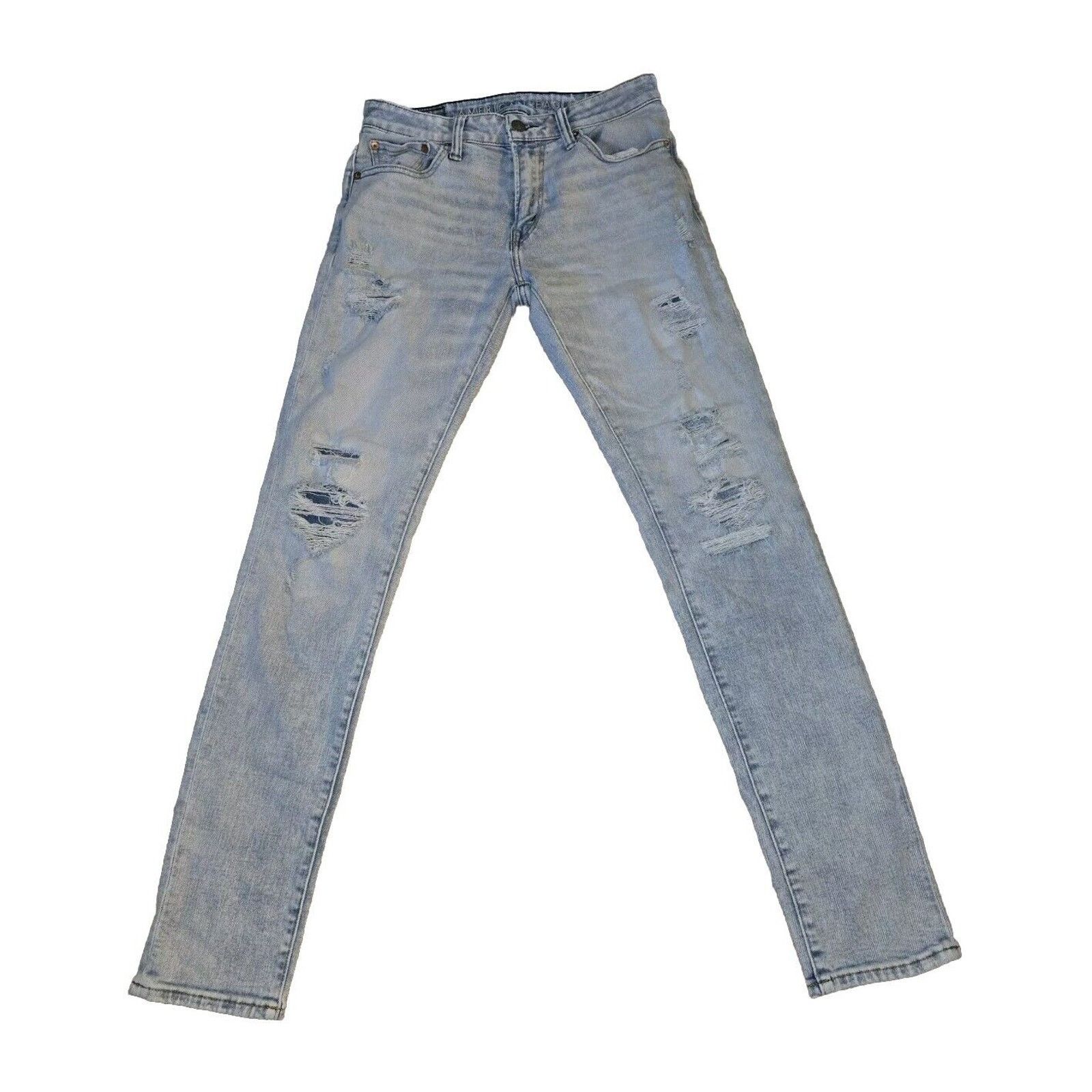 American Eagle Outfitters American Eagle Jeans Men 30X34 Athletic Skinny AirFlex Temp Size US 30 / EU 46 - 1 Thumbnail