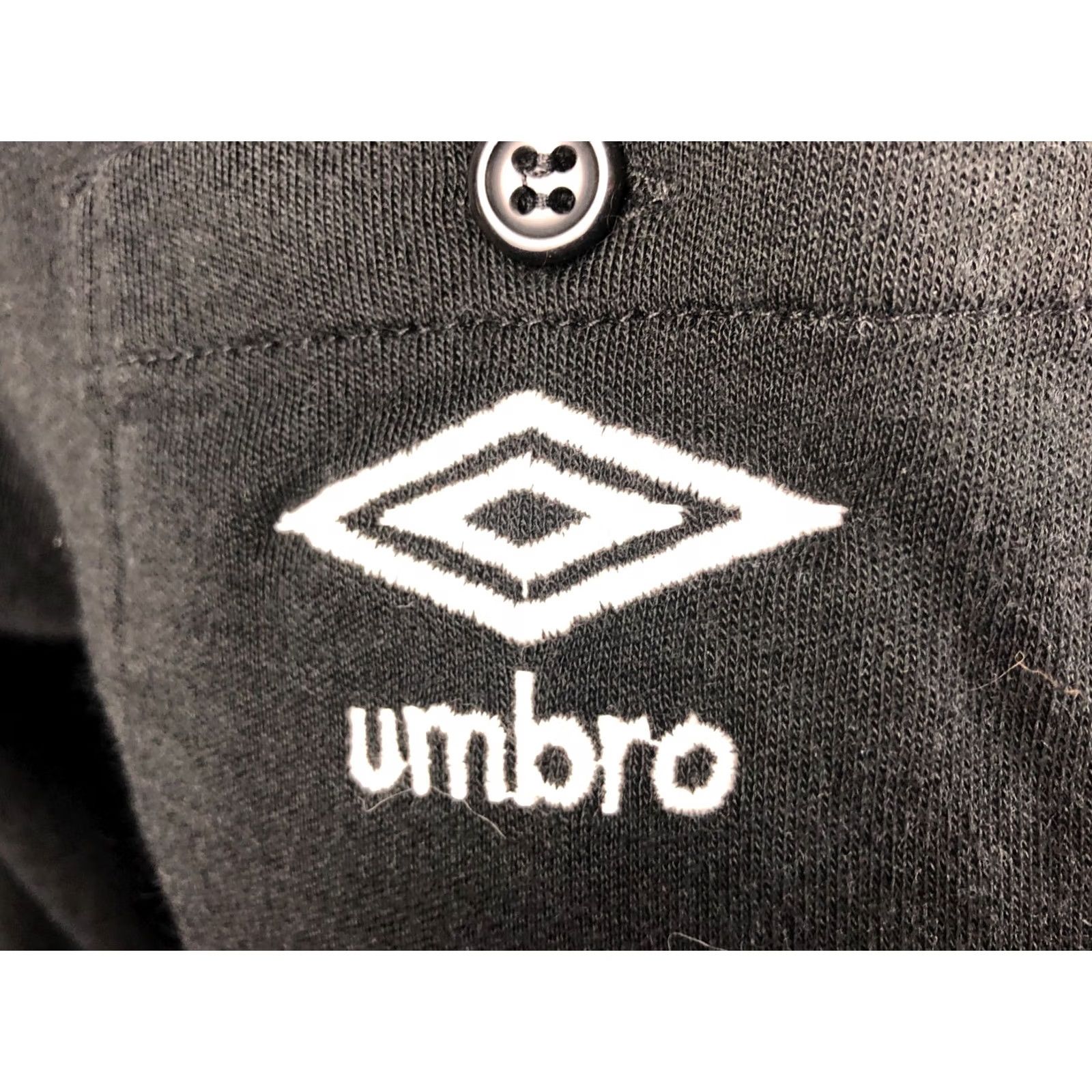 Umbro Umbro Polo Shirt - XL - Black - Acrylic Vintage 1980s Men Shirt Size US XL / EU 56 / 4 - 7 Thumbnail
