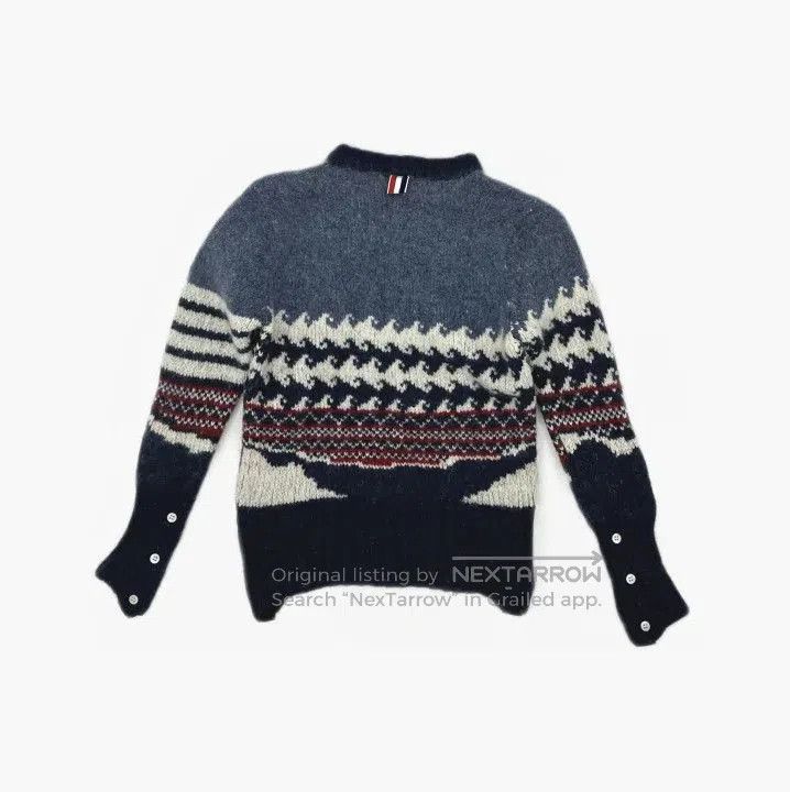 Thom Browne Thom Browne Stylish Casual Knitted Sweater. Size US M / EU 48-50 / 2 - 2 Thumbnail