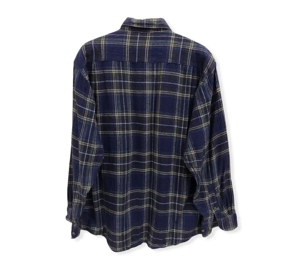 Vintage Vintage Varsity Club Plaid Tartan Flannel Shirt 👕 Size US M / EU 48-50 / 2 - 4 Thumbnail