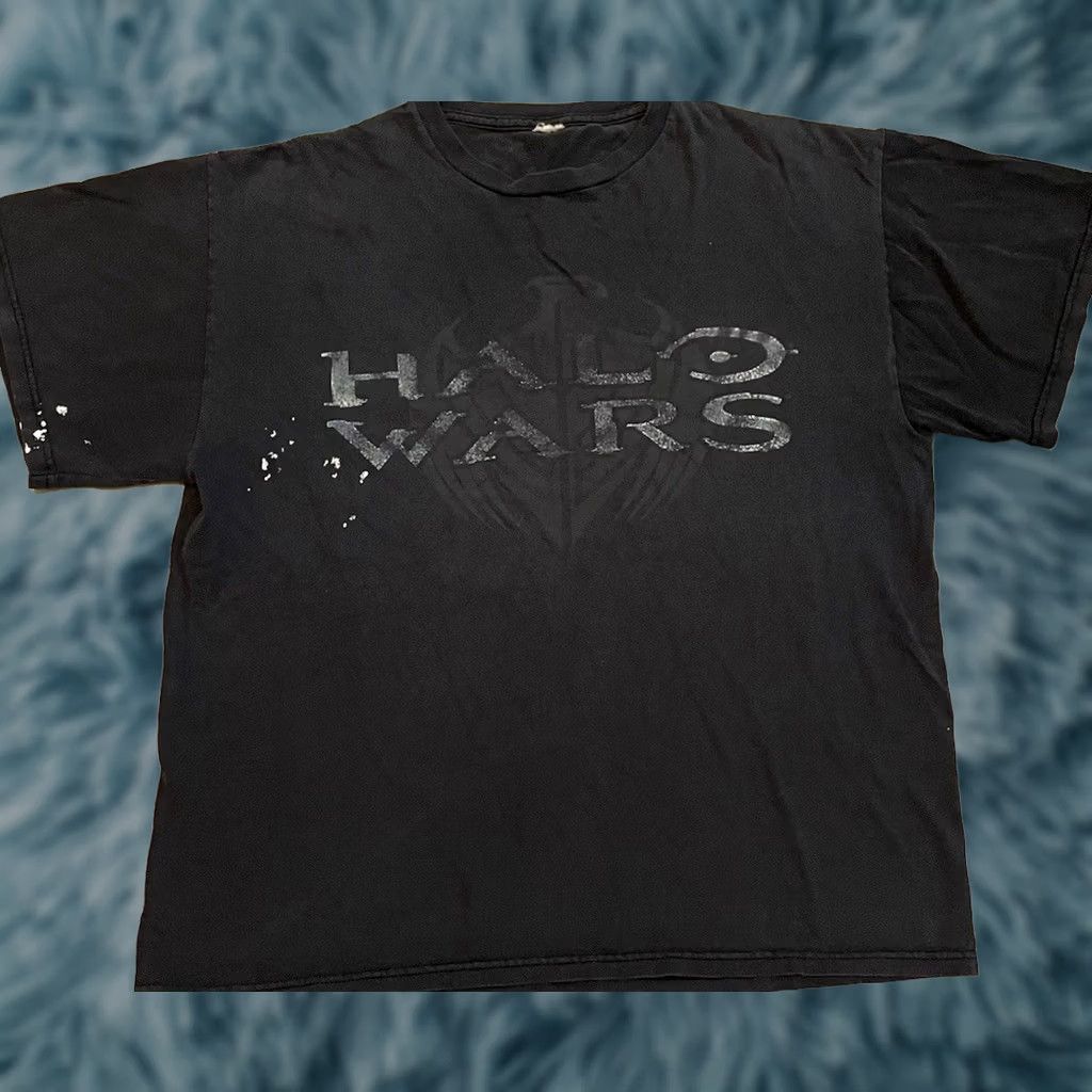 Halo VINTAGE Halo Wars Faded Distress Promo Shirt S Video Game Xbox 360 Grunge 90s Y2k Shirt Mens Black HP Size US S / EU 44-46 / 1 - 1 Thumbnail