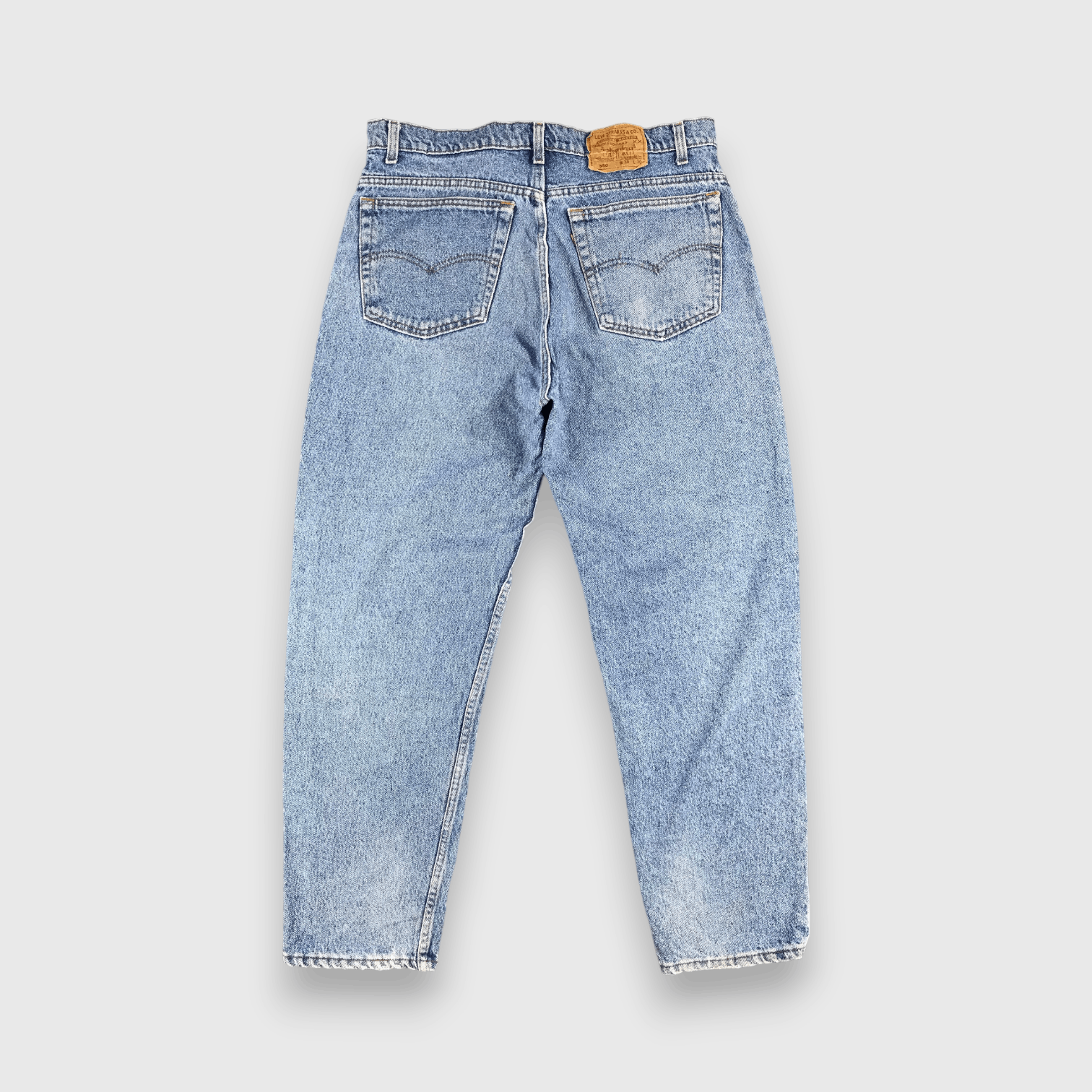 Levi's Vintage Levis 550 Jeans Light Washed Denim-J1034 Size US 36 / EU 52 - 2 Thumbnail
