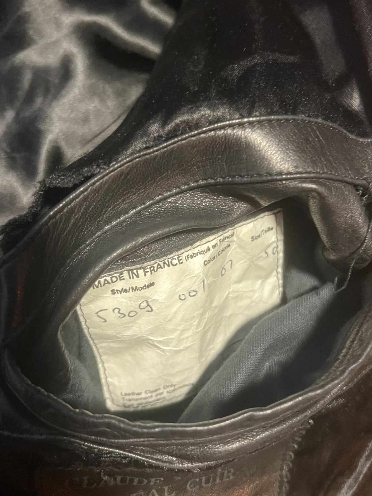 Claude Montana Archival Claude Montana Pour Ideal Cuir Leather Bomber Size US M / EU 48-50 / 2 - 4 Thumbnail