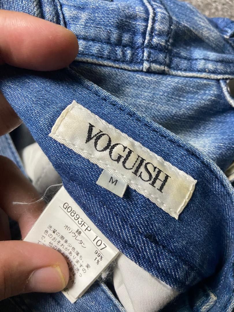 Japanese Brand Voguish Japanese Brand Cargo Denim Pants (155) Size US 32 / EU 48 - 3 Thumbnail