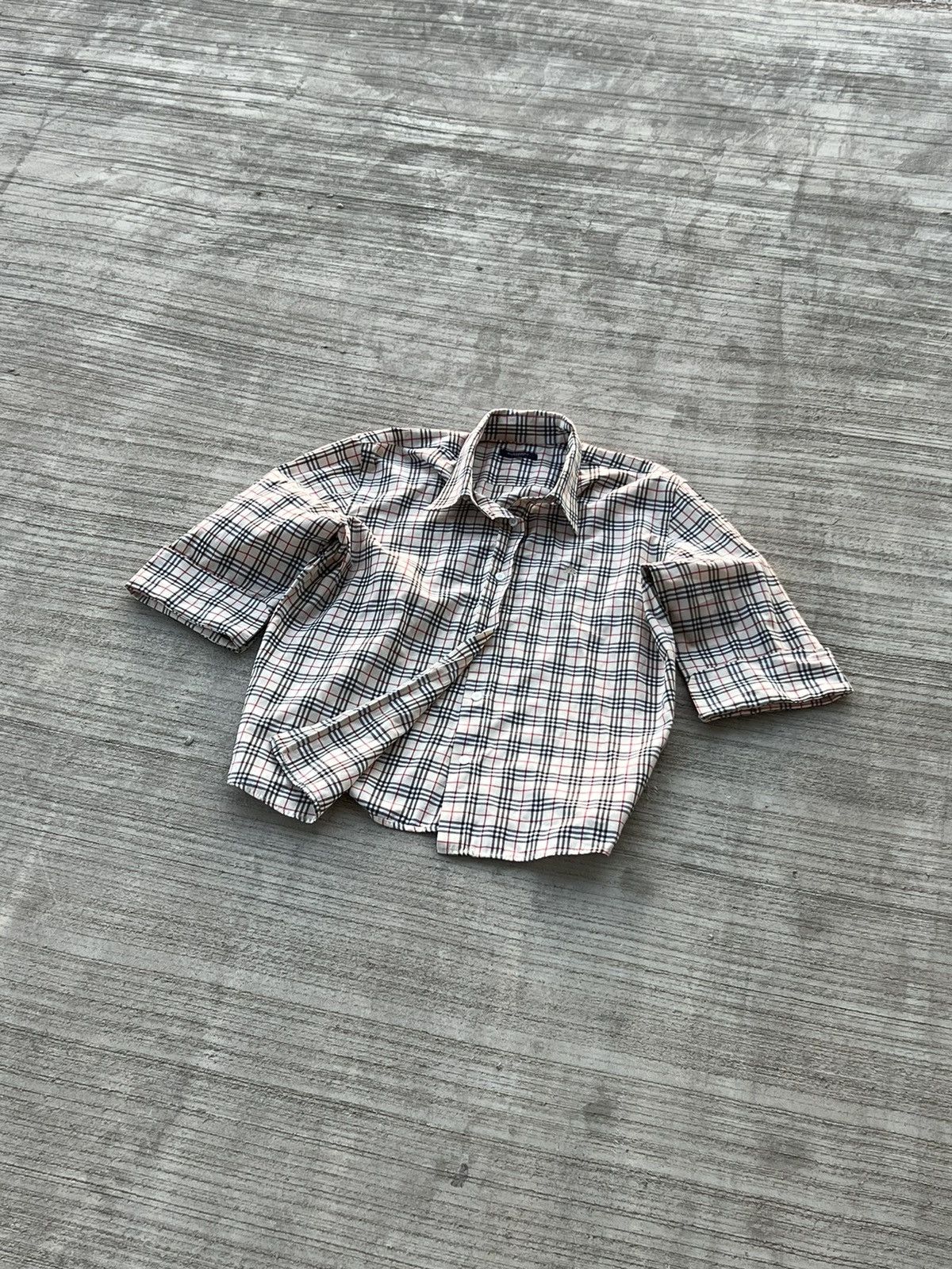 Burberry Burberry London Vintage Rare Shirt Size S / US 4 / IT 40 - 1 Thumbnail