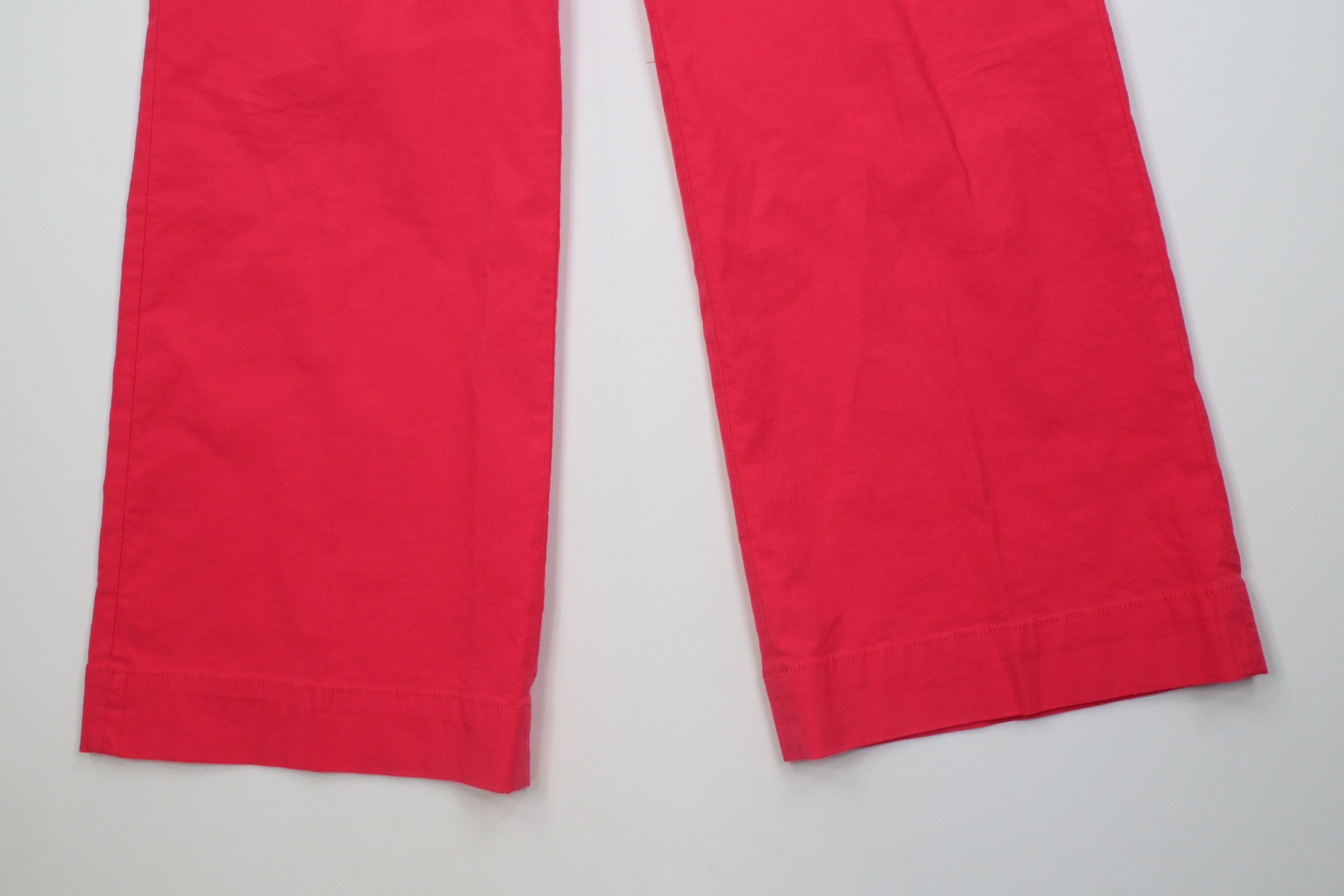 J.Crew J Crew High Rise Flared Wide Leg Pants Pink Legally Blonde Size 30" / US 8 / IT 44 - 4 Thumbnail