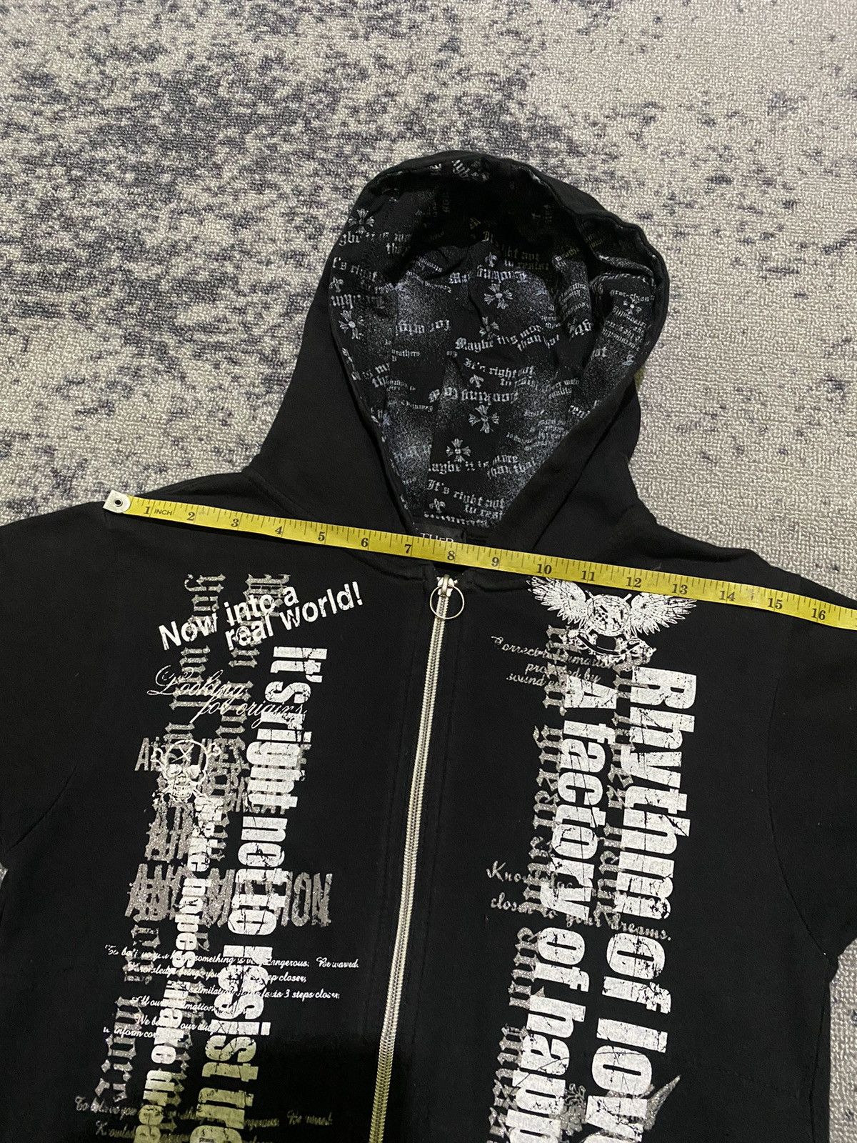 Hysteric Glamour Y2k Werther punk ifsixwasnine zipper hoodie Size US S / EU 44-46 / 1 - 8 Thumbnail