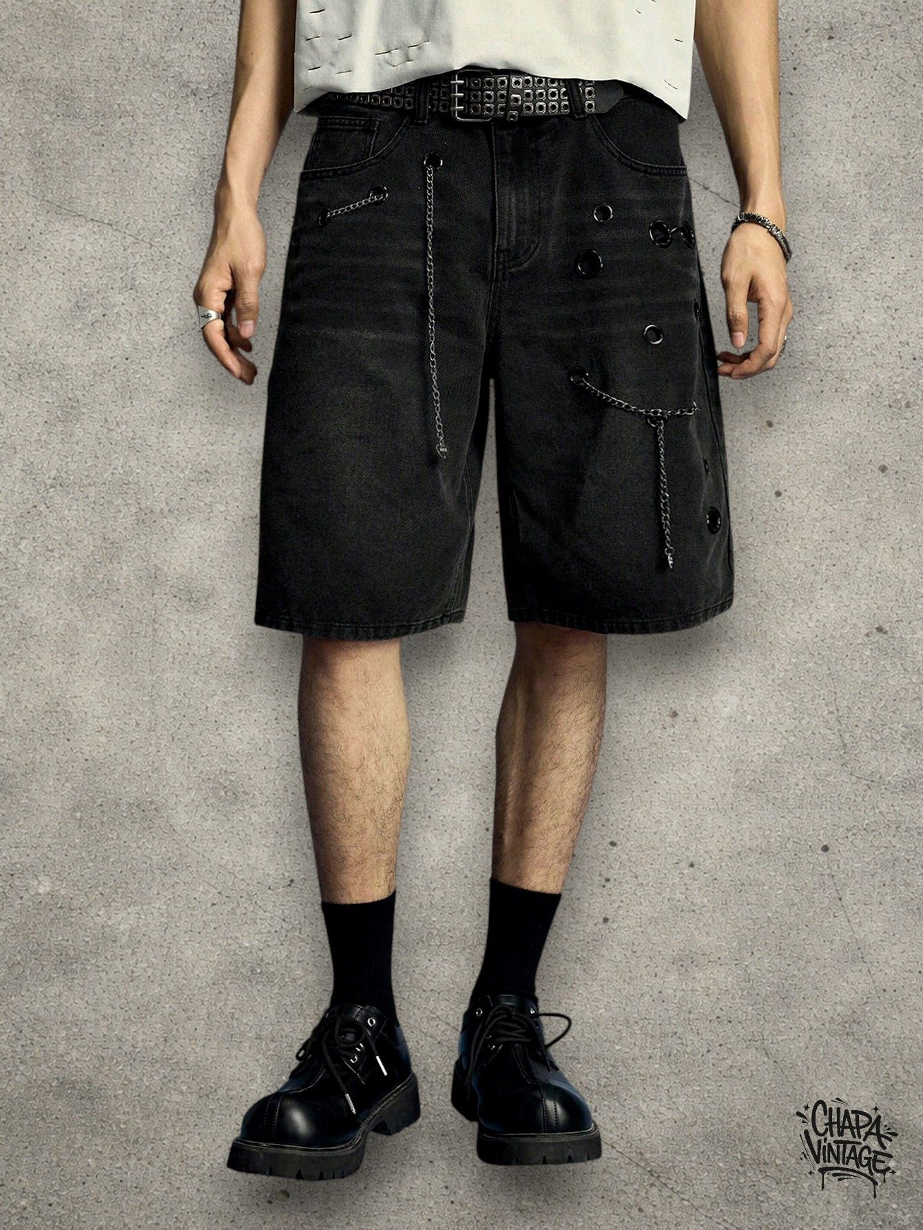 Vintage Avant garde opium shorts Size US 32 / EU 48 - 2 Thumbnail