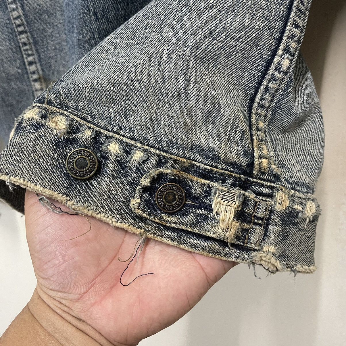 Levi's Vtg Levis Type 3 THRASHER Jacket Size US S / EU 44-46 / 1 - 16 Thumbnail