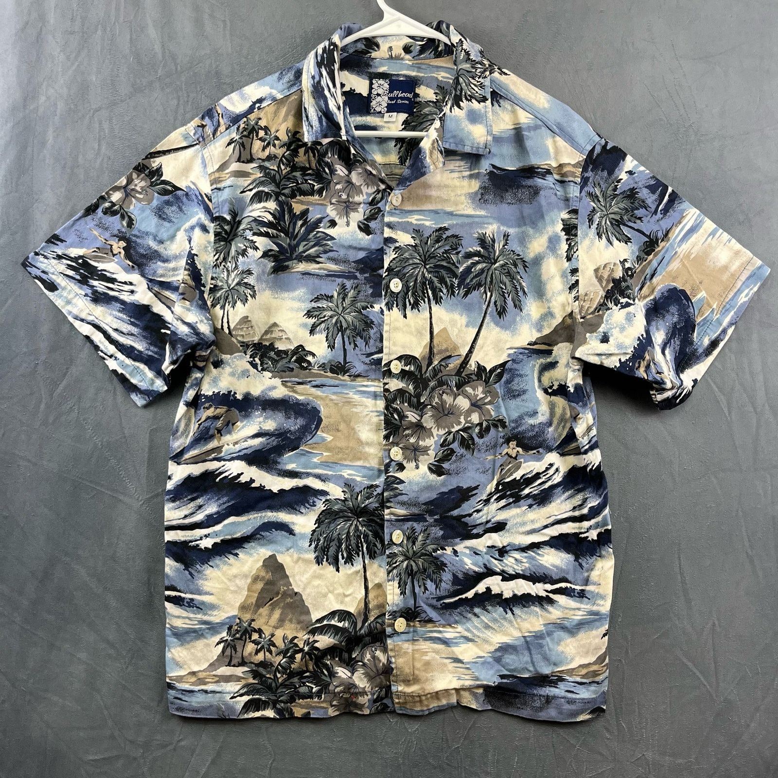 Other Bullhead Island Series Hawaiian Shirt USA Made Palm Oceans Size US M / EU 48-50 / 2 - 1 Thumbnail