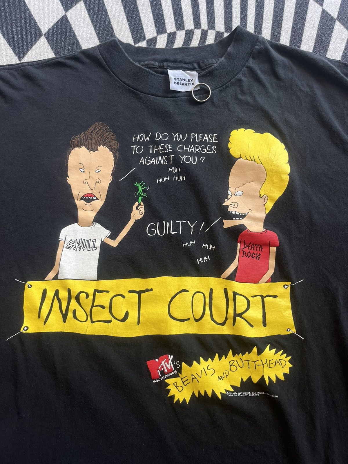 Mtv Vintage MTV Beavis And Butt-Head Insect Court 1993’s Tshirt Size US XL / EU 56 / 4 - 5 Thumbnail