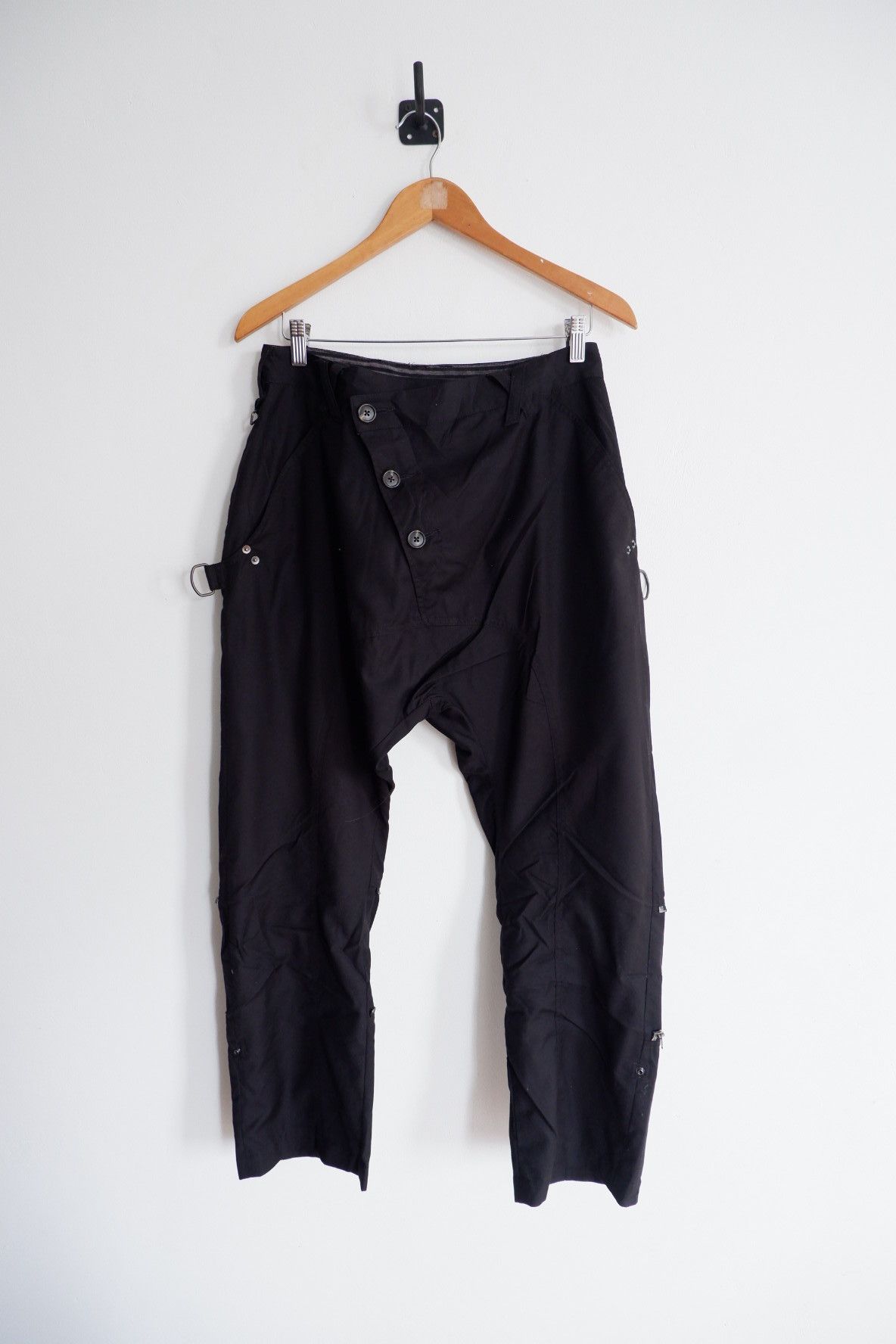 PPFM PPFM Asymetric Bondage Zipper Pants Size US 30 / EU 46 - 1 Thumbnail