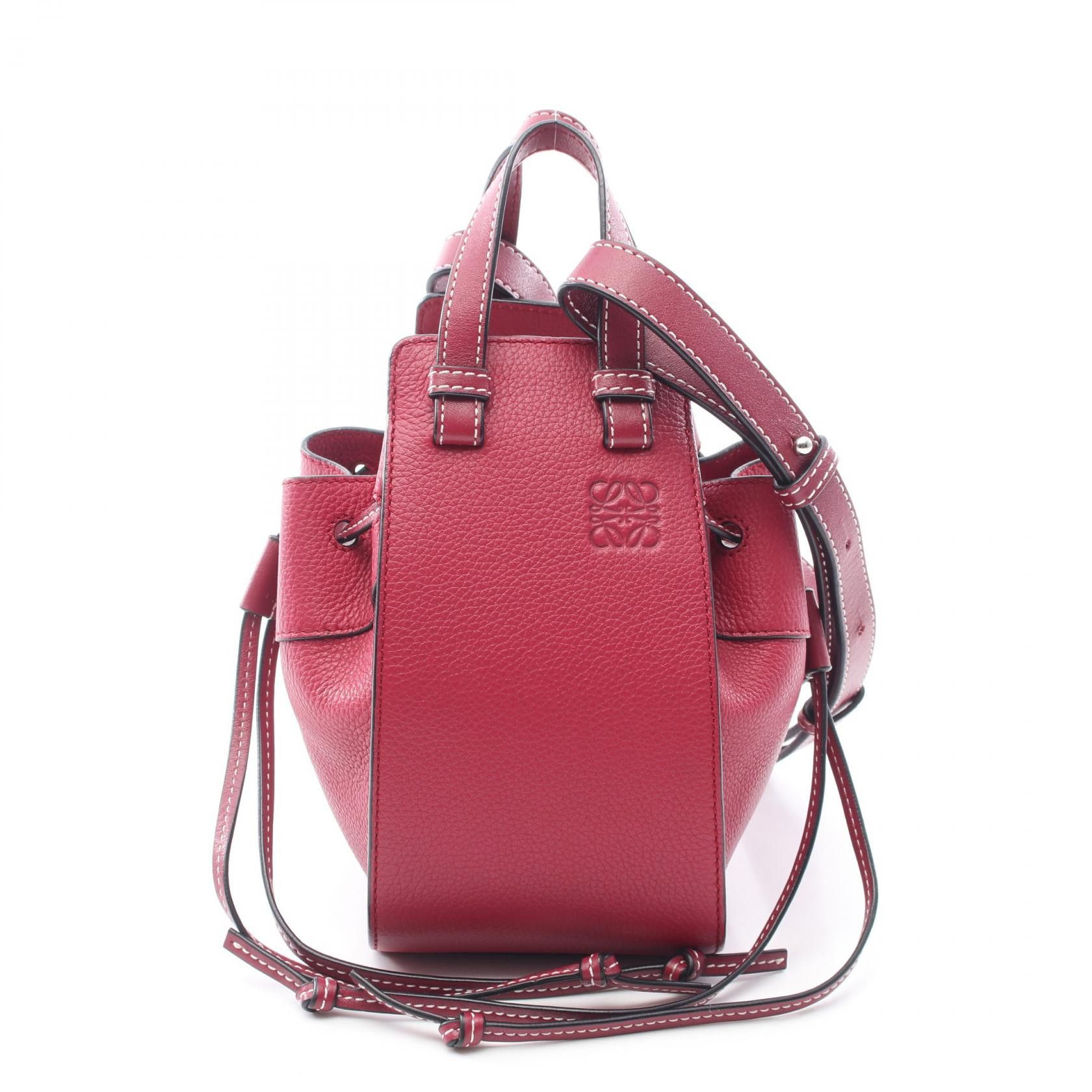 Loewe Loewe Loewe Hammock Leather 2way Handbag Leather Handbag DUTY FREE for USA Size ONE SIZE - 1 Thumbnail