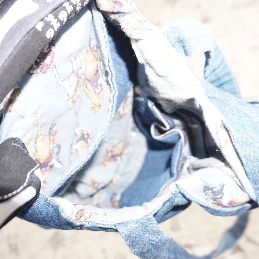 Vintage Vintage Y2K Denim embroider boot skull horse 1990s purse bag Size ONE SIZE - 4 Thumbnail