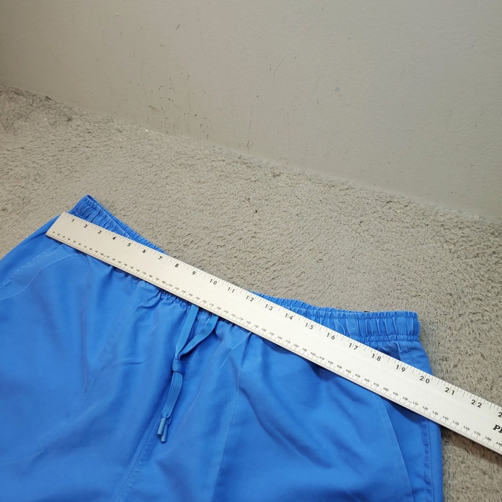 Vintage DSG Mens XL Blue Rec Shorts Relaxed Fit Drawstring Bermuda Pocket Stretch Casual Summer Boys? Size US 36 / EU 52 - 4 Thumbnail