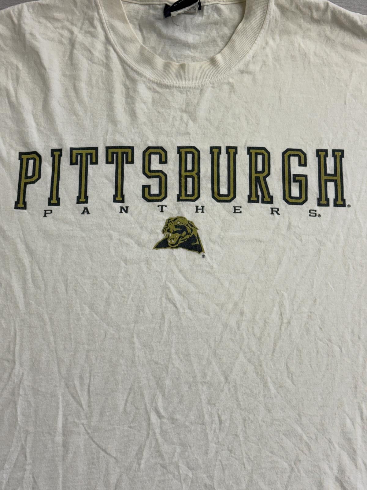 Other Y2K Boxy Pitt T-shirt University of Pittsburgh Panthers - L Size US L / EU 52-54 / 3 - 4 Thumbnail