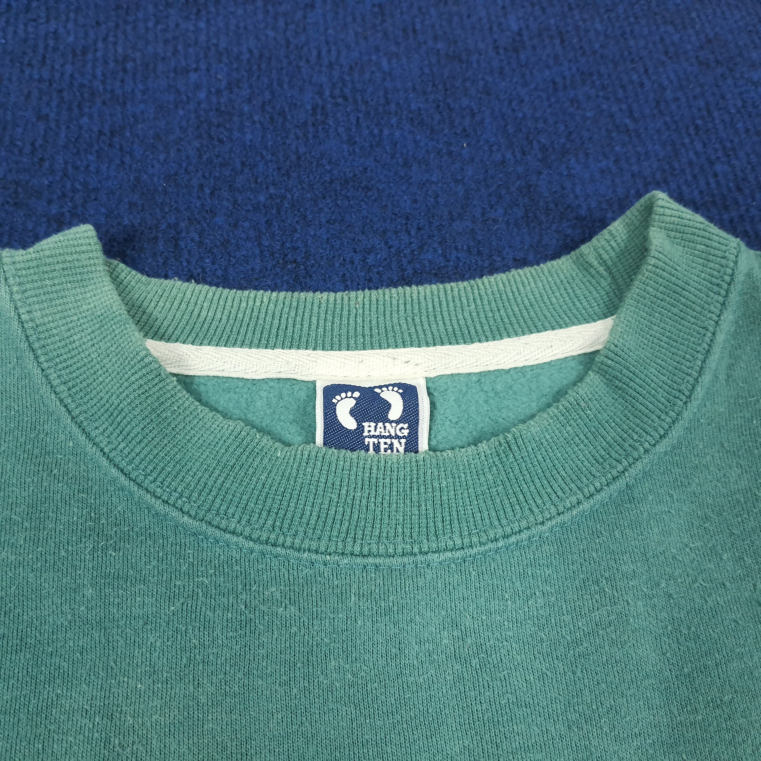 Hang Ten × Vintage Vintage Hang Ten Striped Sweatshirts Size US M / EU 48-50 / 2 - 5 Thumbnail