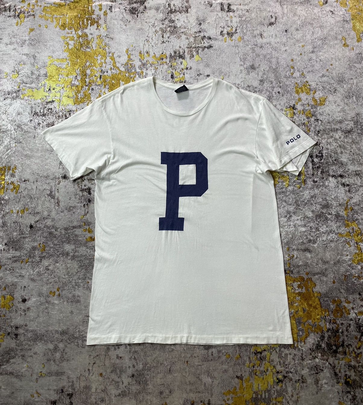 Polo Ralph Lauren × Vintage Vintage Polo Ralph Laurent P Logo Size US M / EU 48-50 / 2 - 1 Thumbnail