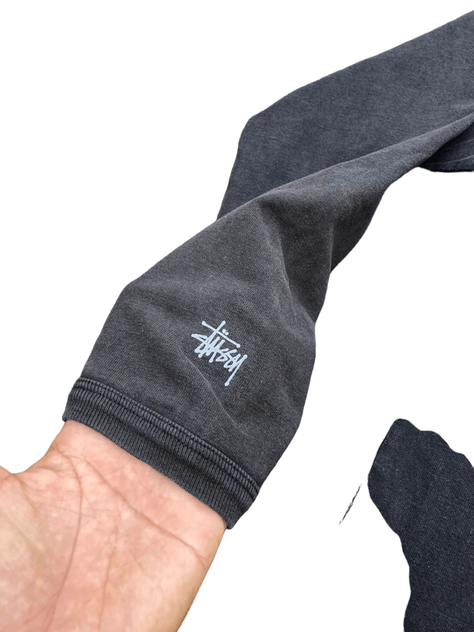 Stussy Vintage Y2K Stussy Peace Is King Long Sleeve Tee Sunfaded Size US XL / EU 56 / 4 - 9 Thumbnail