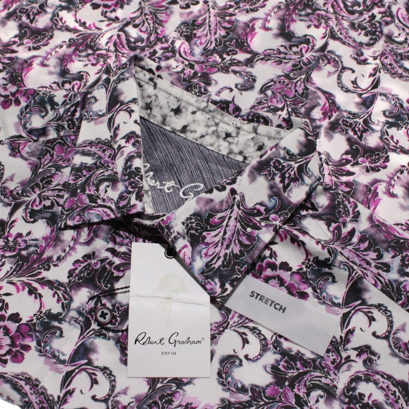 Robert Graham Robert Graham New with tags Shirt Size M US In Purple Size US M / EU 48-50 / 2 - 1 Thumbnail