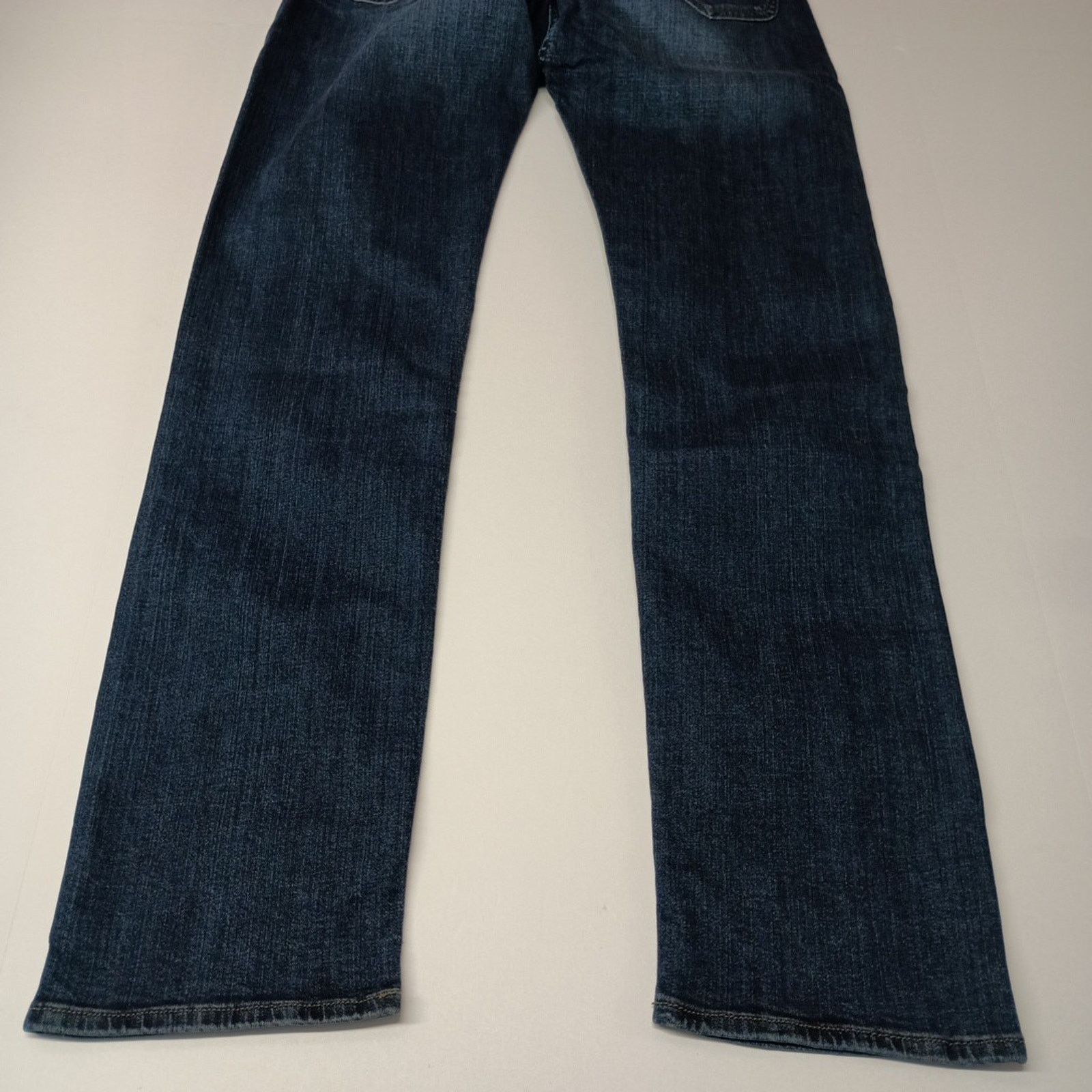 Lee Lee Slim Straight Jeans Men's Size 32x34 Blue Flex Waist Size US 32 / EU 48 - 6 Thumbnail
