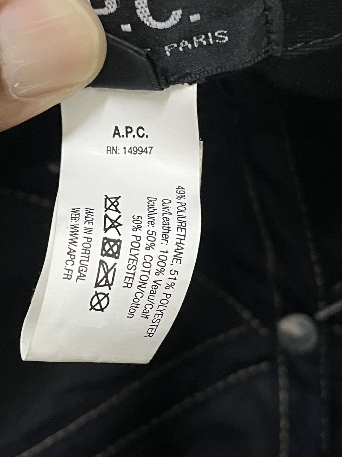 A.P.C. Vintage Apc leather hat Size ONE SIZE - 8 Thumbnail