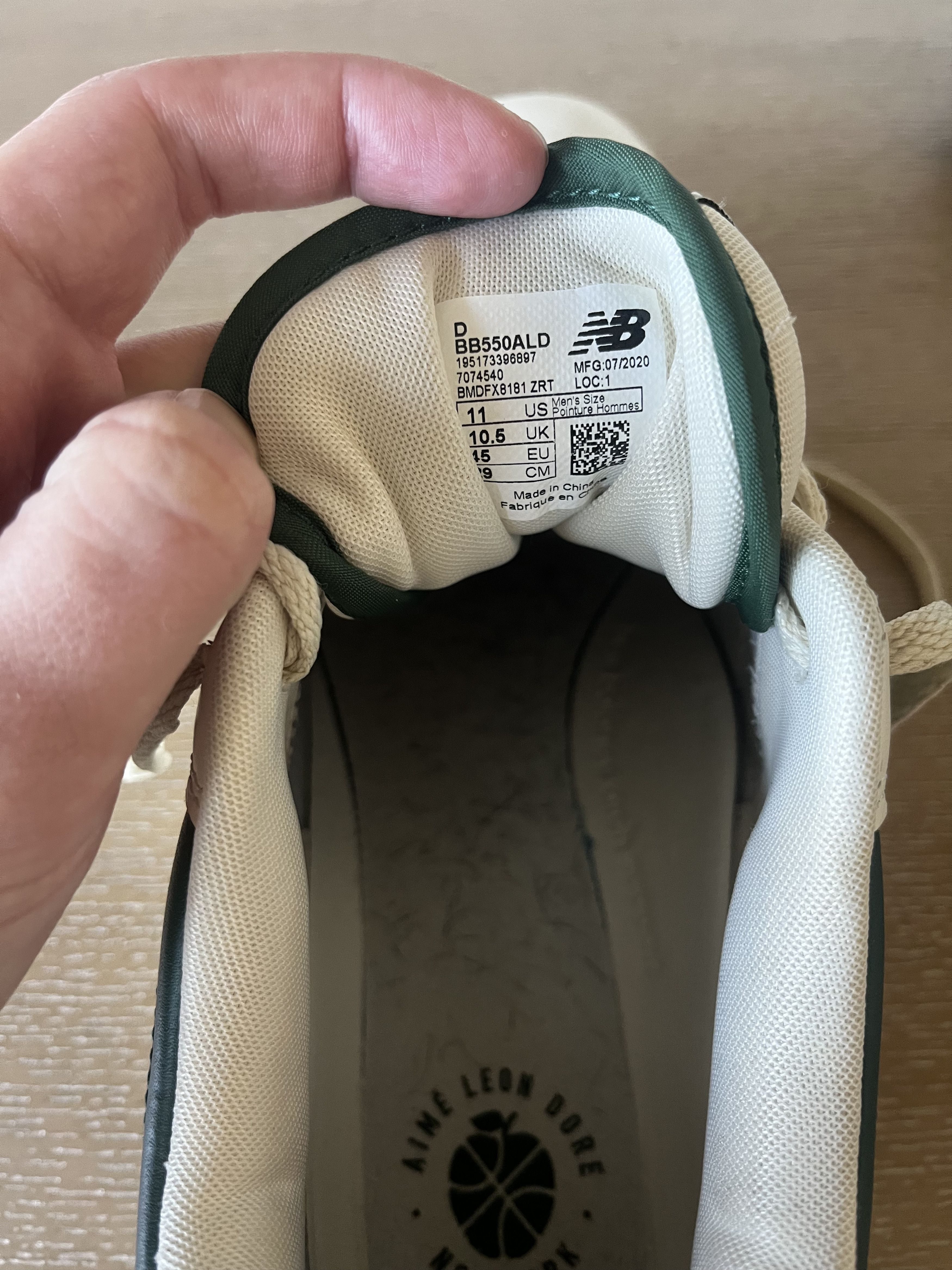 Aime Leon Dore × New Balance FW 2020 ALD New Balance 550 - 'Evergreen' Size US 11 / EU 44 - 8 Thumbnail