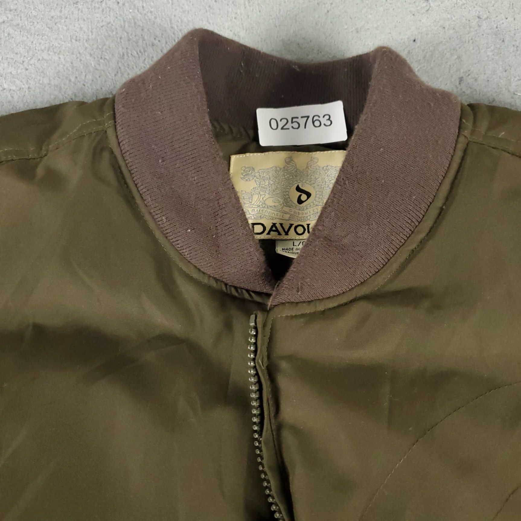 Vintage Davoucci Bomber Jacket Mens Large Brown Full Zip Softshell Winter Casual Outdoor Size US L / EU 52-54 / 3 - 3 Thumbnail