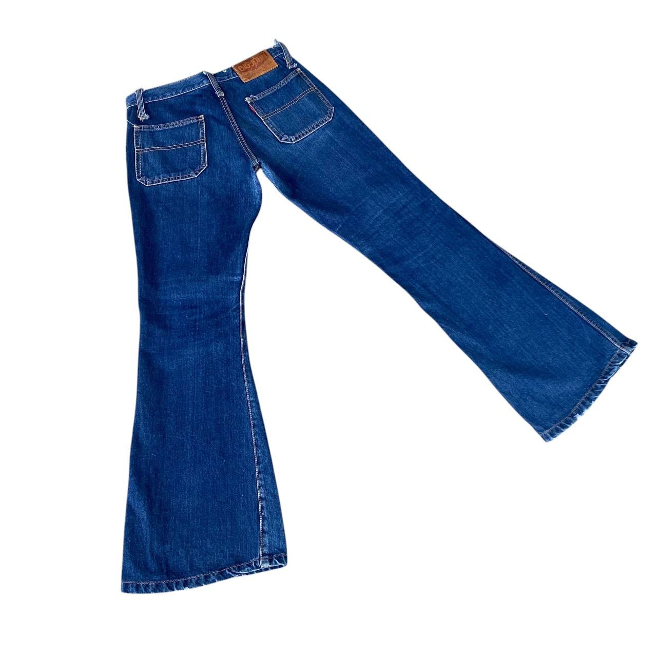 Big John FLARED🔥VINTAGE BIGJOHN BUSHPANT BOOTCUT W29" ZIP TALON Size US 29 - 16 Thumbnail