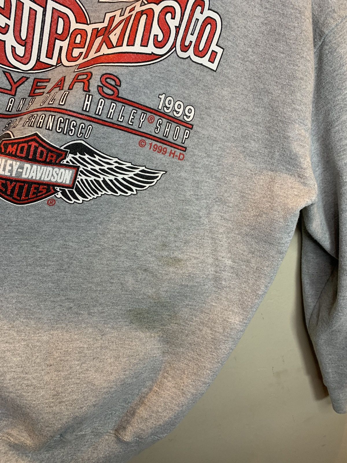 Harley Davidson *RARE* Vintage 90’s Harley Davidson San Francisco Zip Hoodie Size US XXL / EU 58 / 5 - 16 Thumbnail