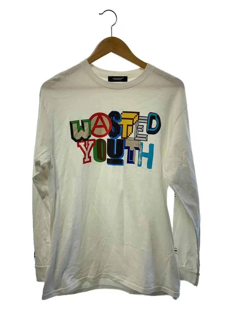 image of Undercover Wasted Youth Ransom Long Sleeve Tee in White, Men's (Size Medium)