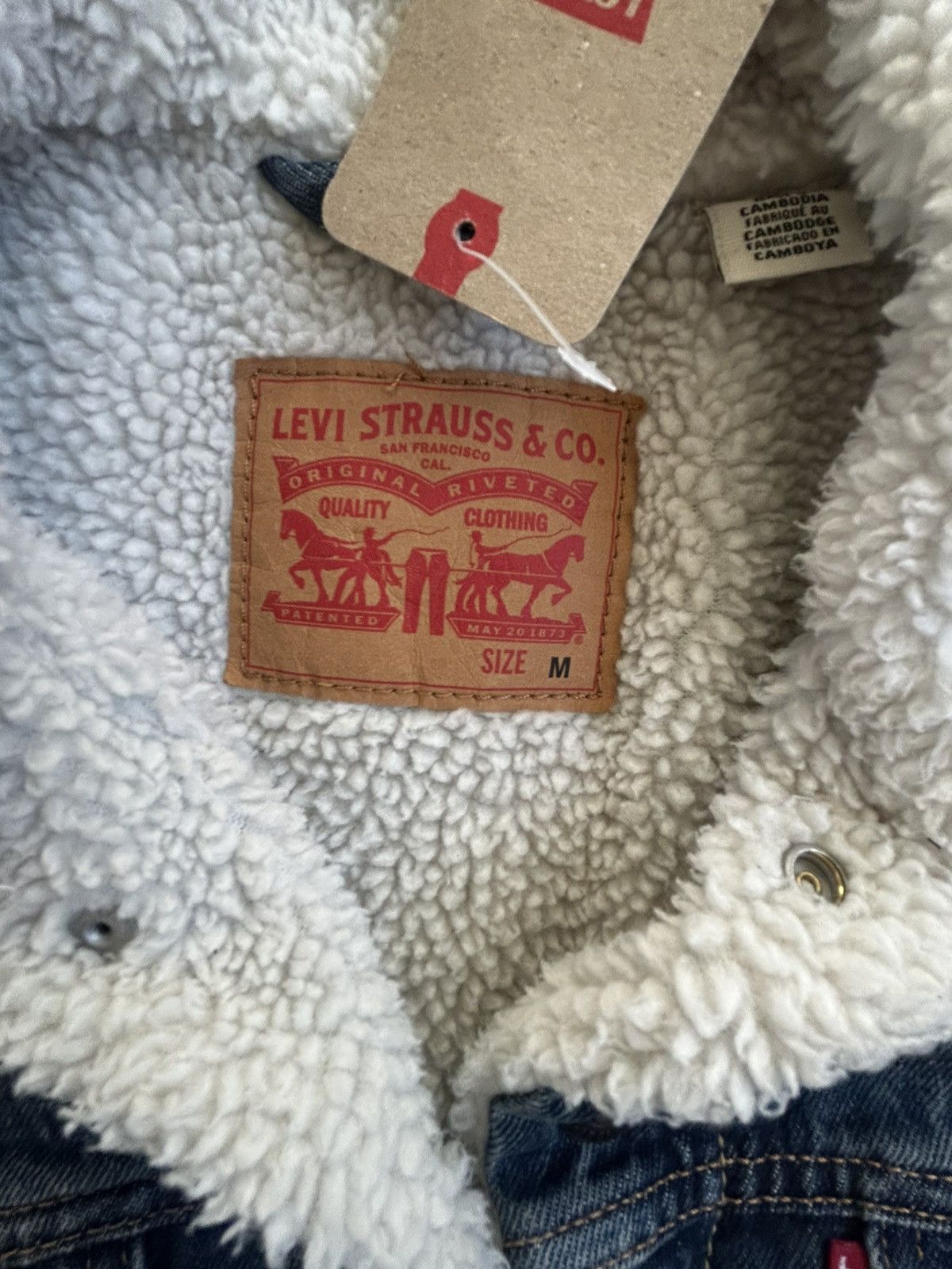 Levi's Levi's Type III Sherpa Trucker Jacket Medium Size US M / EU 48-50 / 2 - 4 Thumbnail