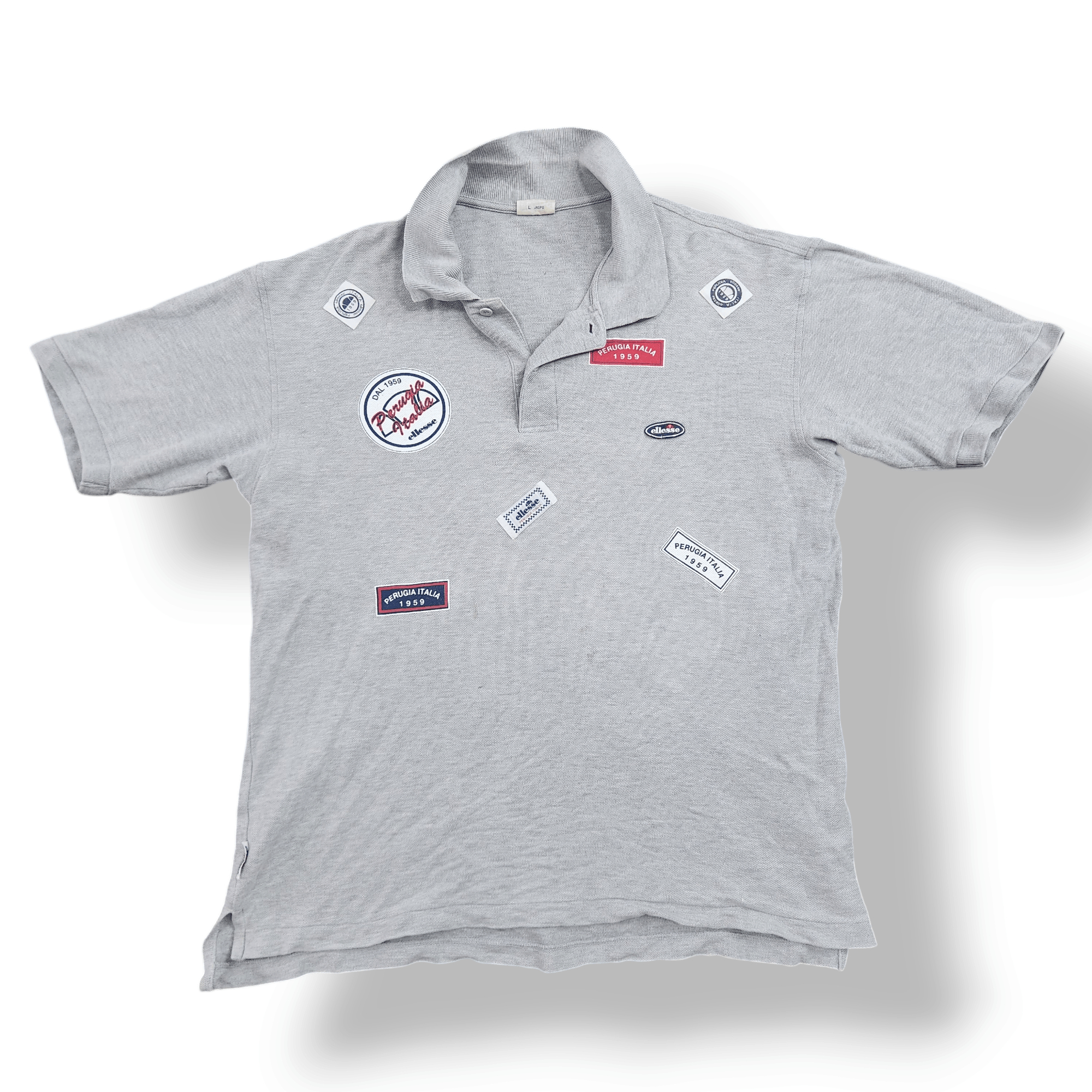 Ellesse × Vintage Vintage 1990s Ellesse Polo Shirts Perugia Italy Size US L / EU 52-54 / 3 - 1 Thumbnail