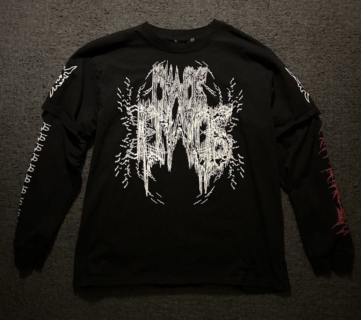 Ken Carson × Playboi Carti Ken Carson A Great Chaos long sleeve shirt Size US XXL / EU 58 / 5 - 1 Thumbnail