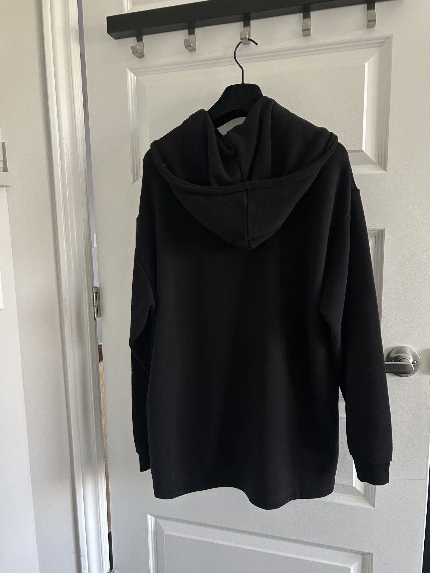 Balenciaga Balenciaga Gothic Logo Hoodie "Femme Fatale" Size L / US 10 / IT 46 - 2 Thumbnail