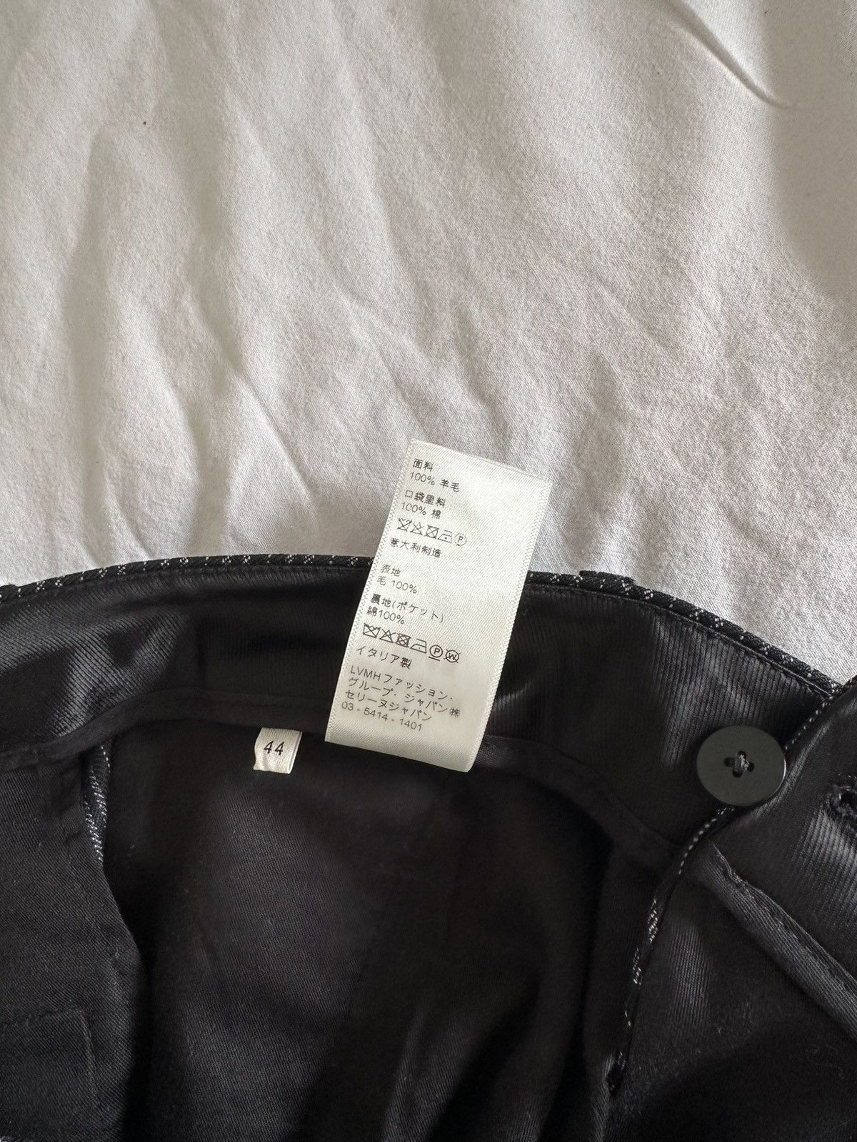 Celine × Hedi Slimane Celine English Stripes Classic Pants Size US 28 / EU 44 - 7 Thumbnail