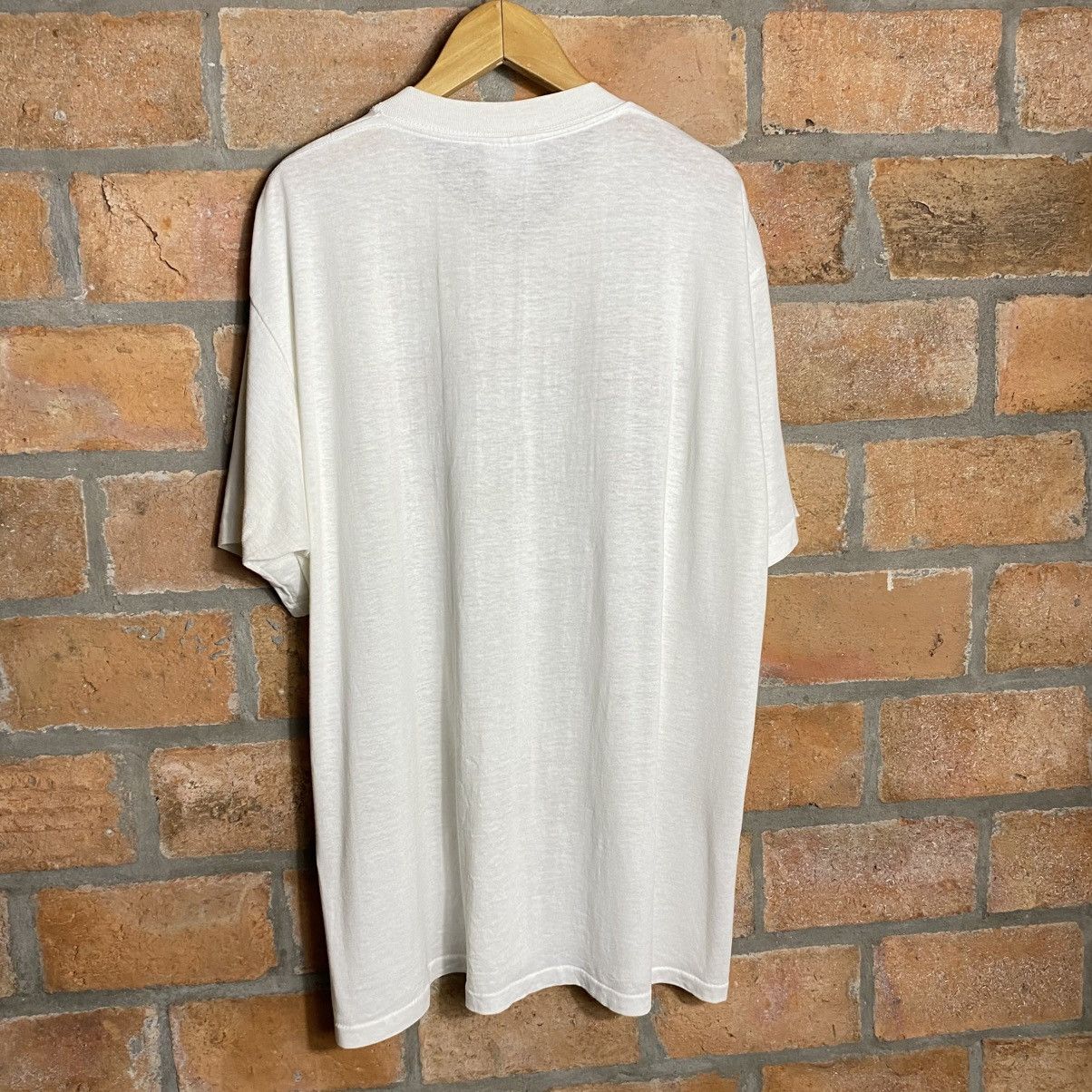 Haze HAZE LWOOD Premo White Logo Print Crew Neck Tee Size US XL / EU 56 / 4 - 2 Thumbnail