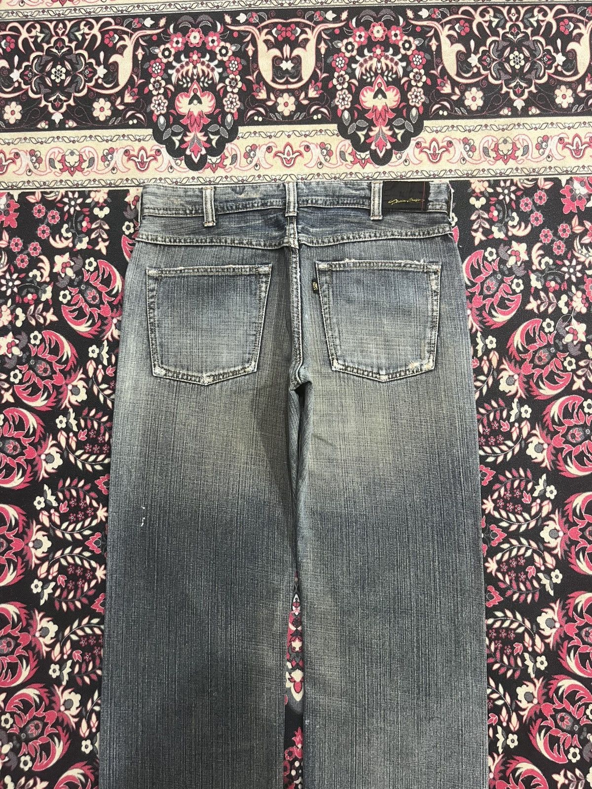 Japanese Brand Vintage Japanese Denim Craft Blowout Distressed Loose Jeans Size US 33 - 5 Thumbnail