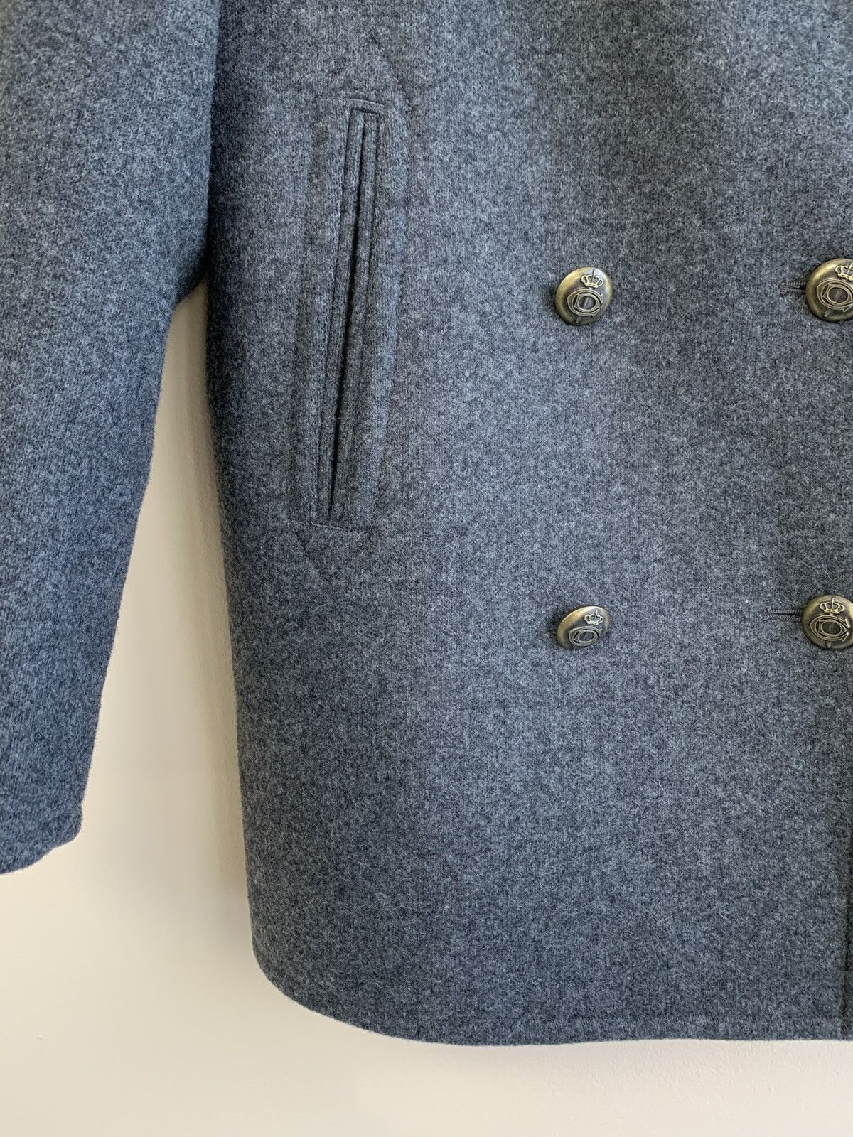 Circolo 1901 Circolo 1901 Double-Breasted Grey Wool Jacket Women Size M / US 6-8 / IT 42-44 - 4 Thumbnail