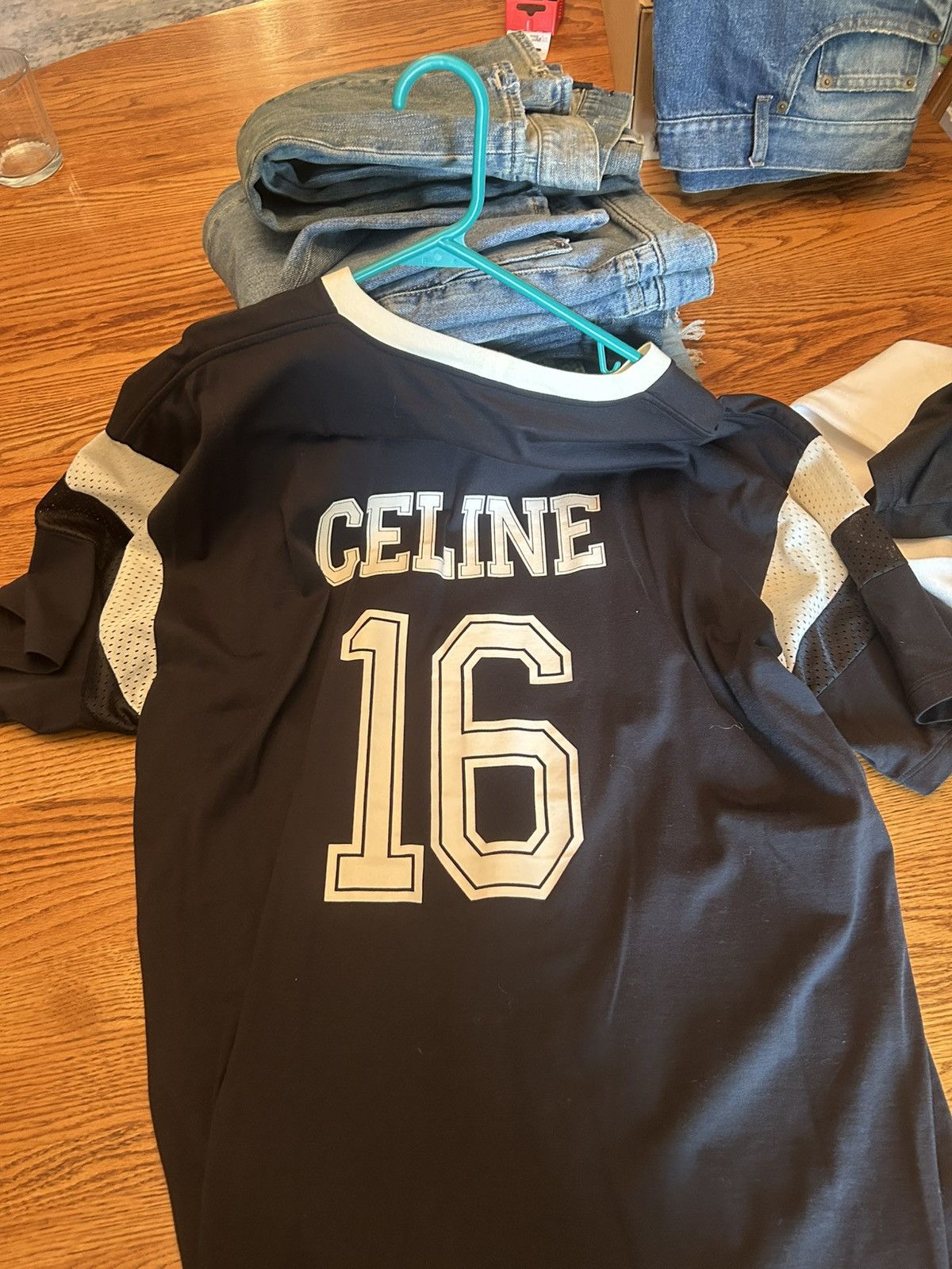 Celine Celine ss22 t shirt jersey cropped Size US XXL / EU 58 / 5 - 1 Thumbnail